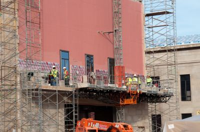 Siding Installation in Progress