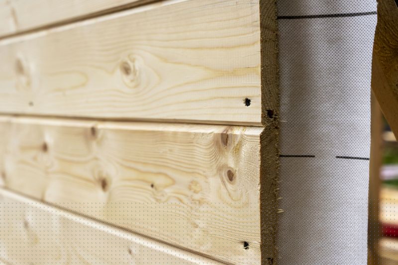 Wood Plank Siding Installation